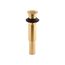 Decorative Grid Drain Without Overflow (Vibrant Brushed Moderne Brass), K-7107-2MB