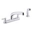 Triton Bowe 1.8 Gpm Kitchen Sink Faucet w/ 8-3/16" Swing Spout, Matching Finish Sidespray, Aerated Flow And Lever Handles (Polished Chrome), K-810T21-4AFA-CP