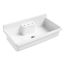 45" Top-/Wall-Mount Single-Bowl Workstation Farmhouse Kitchen Sink (White), K-21103-3HW-0