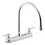Triton Bowe 1.8 Gpm Kitchen Sink Faucet w/ 9-5/16" Gooseneck Spout, Aerated Flow And Lever Handles (Polished Chrome), K-810T70-4AFA-CP