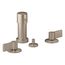 Widespread Bidet Faucet w/ Lever Handles (Vibrant Brushed Bronze), K-77983-4-BV