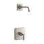 Rite-Temp Shower Trim Kit w/ Lever Handle, Without Showerhead (Vibrant Brushed Nickel)