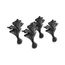Ball-And-Claw Feet (Iron Black), K-204-P5