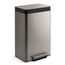 Dual-Compartment Step Trash Can (Stainless Steel), K-20956-ST