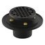 Clearflo Round Brass Tile-In Shower Drain (Matte Black), K-22671-BL