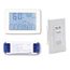 Radio Frequency Programmable Thermostat Kit with 24V Relay & Electric Heat Relay