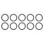 MegaFlow Hose Gasket Kit for 1/2" Flare Fittings (Pack of 10)