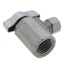 1/2" FIP x 3/8" O.D. Compr. Angle Stop Valve, Lead Free (Chrome)