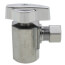 1/2" FIP x 3/8" O.D. Compr. Angle Stop Valve, Lead Free (Chrome)