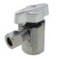 1/2" FIP x 3/8" O.D. Compr. Angle Stop Valve, Lead Free (Chrome)