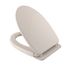 SS124#12 Softclose Non Slamming, Slow Close Elongated Toilet Seat & Lid (Sedona Beige)