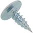 #8 x 1/2" Phillips Wafer Head K-Lath Metal Piercing Screw (Pack of 100)
