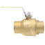 2" Full Port Sweat Ball Valve w/ Latch Lock Handle (Lead Free)