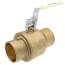 2" Full Port Sweat Ball Valve w/ Latch Lock Handle (Lead Free)