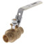 1/2" Full Port Sweat Ball Valve w/ Latch Lock Handle (Lead Free)