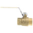 1" Full Port Threaded Ball Valve w/ Latch Lock Handle (Lead Free)