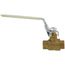 1/4" Full Port Threaded Ball Valve w/ Latch Lock Handle (Lead Free)