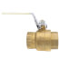 1-1/2" Full Port Threaded Ball Valve w/ Latch Lock Handle (Lead Free)