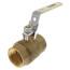 1-1/4" Full Port Threaded Ball Valve w/ Latch Lock Handle (Lead Free)