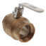 2-1/2" Full Port Threaded Ball Valve w/ Latch Lock Handle (Lead Free)