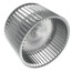 10-5/8" Convex Double Inlet Blower Wheel with Direct Drive, CW (1/2" Bore)