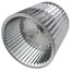 9-1/2" Concave Double Inlet Blower Wheel with Direct Drive, CW (1/2" Bore)