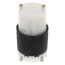 Turnlok Industrial Grade Connector, 30A, NEMA L14-30R - Black/White (125V)