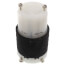 Turnlok Industrial Grade Connector, 30A, NEMA L15-30R - Black/White (250V)