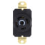Turnlok Single Locking Receptacle, 30A, 2 Pole, NEMA L21-30R - Black (120V)