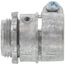 3/4" Zinc BX-Flex Squeeze Connector with Round End Stop