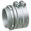 3-1/2" Zinc BX-Flex Squeeze Connector with Round End Stop