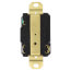 Turnlok Single Locking Receptacle, 20A, 2 Pole, NEMA L5-20R - Black (125V)