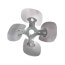 24" 4-Blade Heavy Duty Condenser Propeller, CW, 27-Degree Pitch (2 Pack)