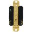 Turnlok Single Locking Receptacle, 20A, 2 Pole, NEMA L6-20R - Black (250V)