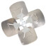 20" CCW 4-Blade Fan Blade w/ 1/2" Bore (24° Pitch), LA01AB202