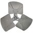 22" CW 3-Blade Fan Blade w/ 1/2" Bore (24° Pitch), LA01EA038