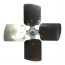 24" Cw 4 Blade Fan Blade, LA01EW024