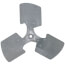 14" 3-Bladed 1/2" Bore Fan Blade, LA01EW051