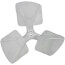 21.5" CW 3-Blade Fan Blade w/ 1/2" Bore (26° Pitch), LA01RA038