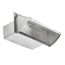 3-1/4" x 10" Aluminum Wall Cap with Screen