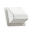 4" White Plastic Preferred Replacement Hood Vent