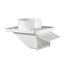 3" White Plastic Under Eave Vent