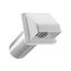 3" White Plastic Preferred Hood Wall Vent w/ Tail Pipe