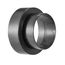 3" to 4" or 4" to 3" Black Plastic Adapter