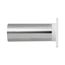4" White Plastic Wall Exhaust Louvered Dryer Vent with 11" Pipe