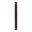 4" Mini Louvered Air Intake Vent (Brown)