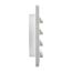 6" Louvered Air Intake Vent (White)