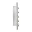 8" Louvered Air Intake Vent (White)