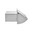 3-1/4" x 10" Aluminum Wall Cap