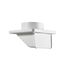 4" White Plastic Under Eave Vent